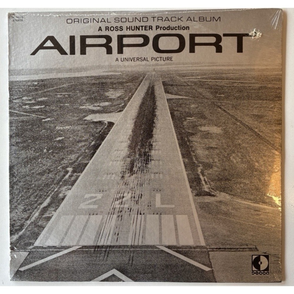 Airport Movie Soundtrack NEW SEALED Decca Records DL79173 Stereo (L43)